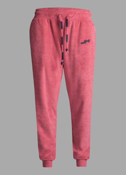 BAROQUE ROSE TOWEL PANTS