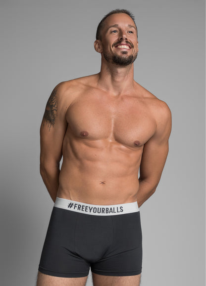 BLACK MODAL BOXERSHORTS