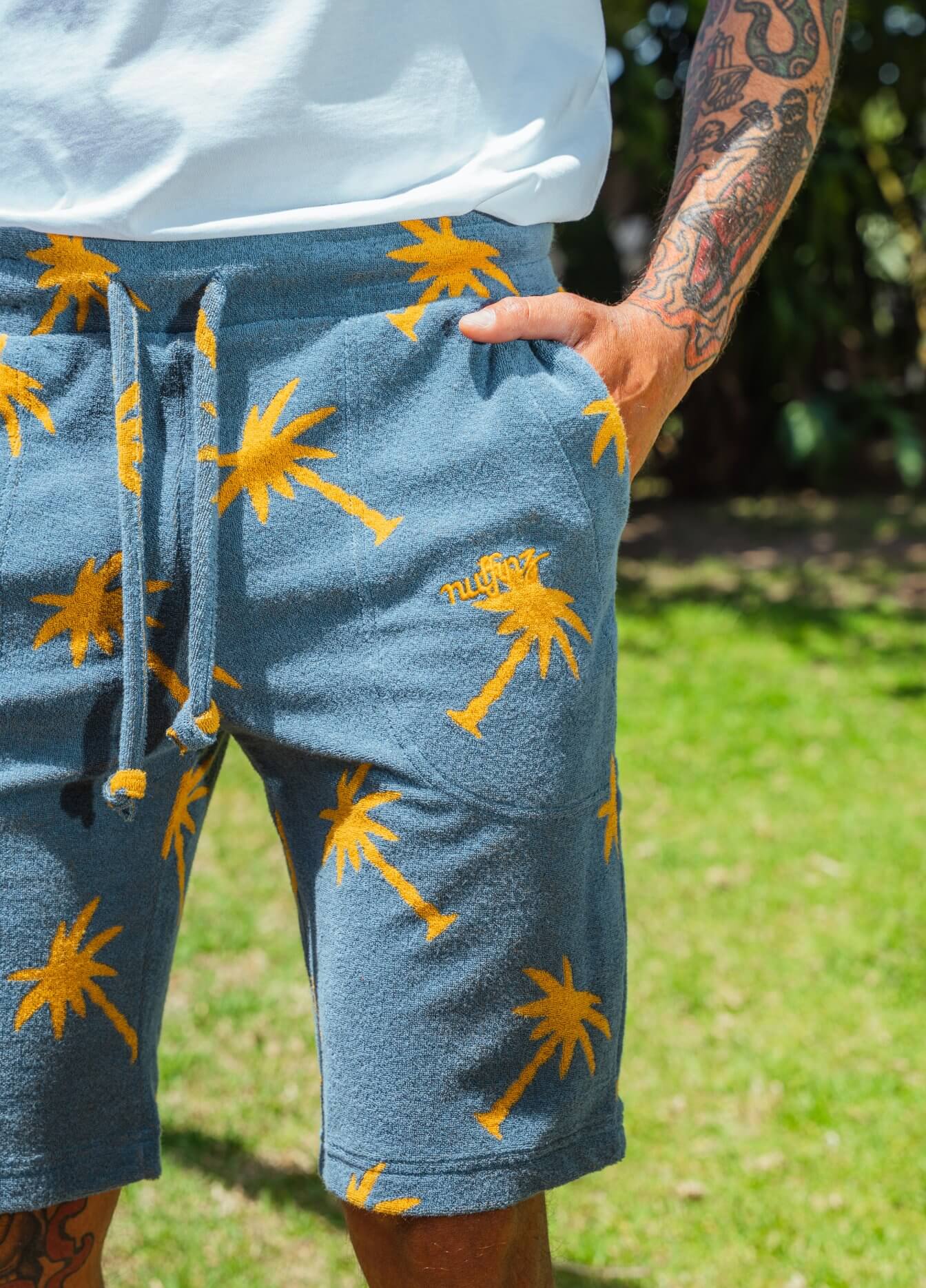 THE DUDE SHORTS BLUE MIRAGE