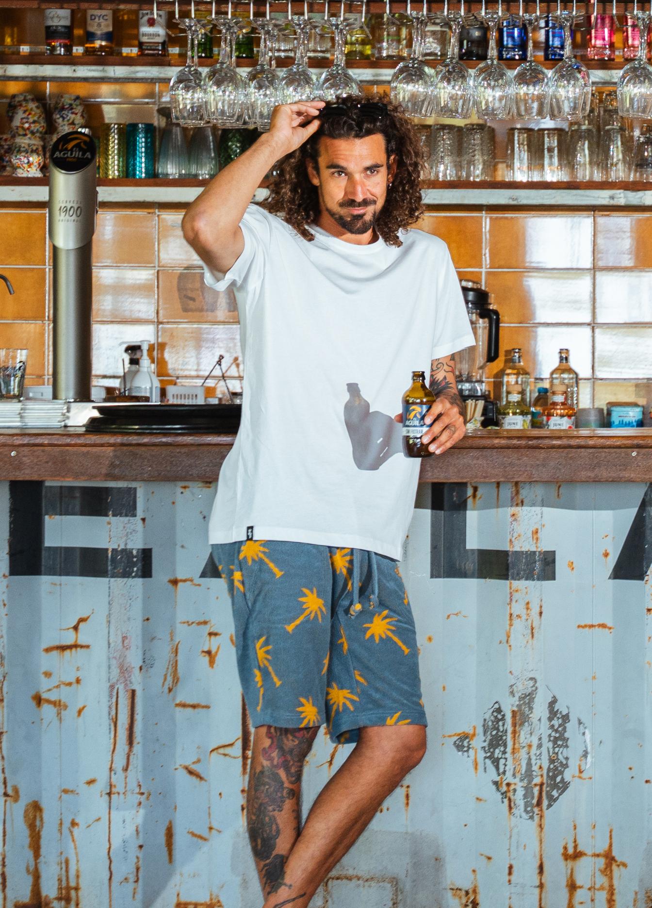 THE DUDE SHORTS BLUE MIRAGE