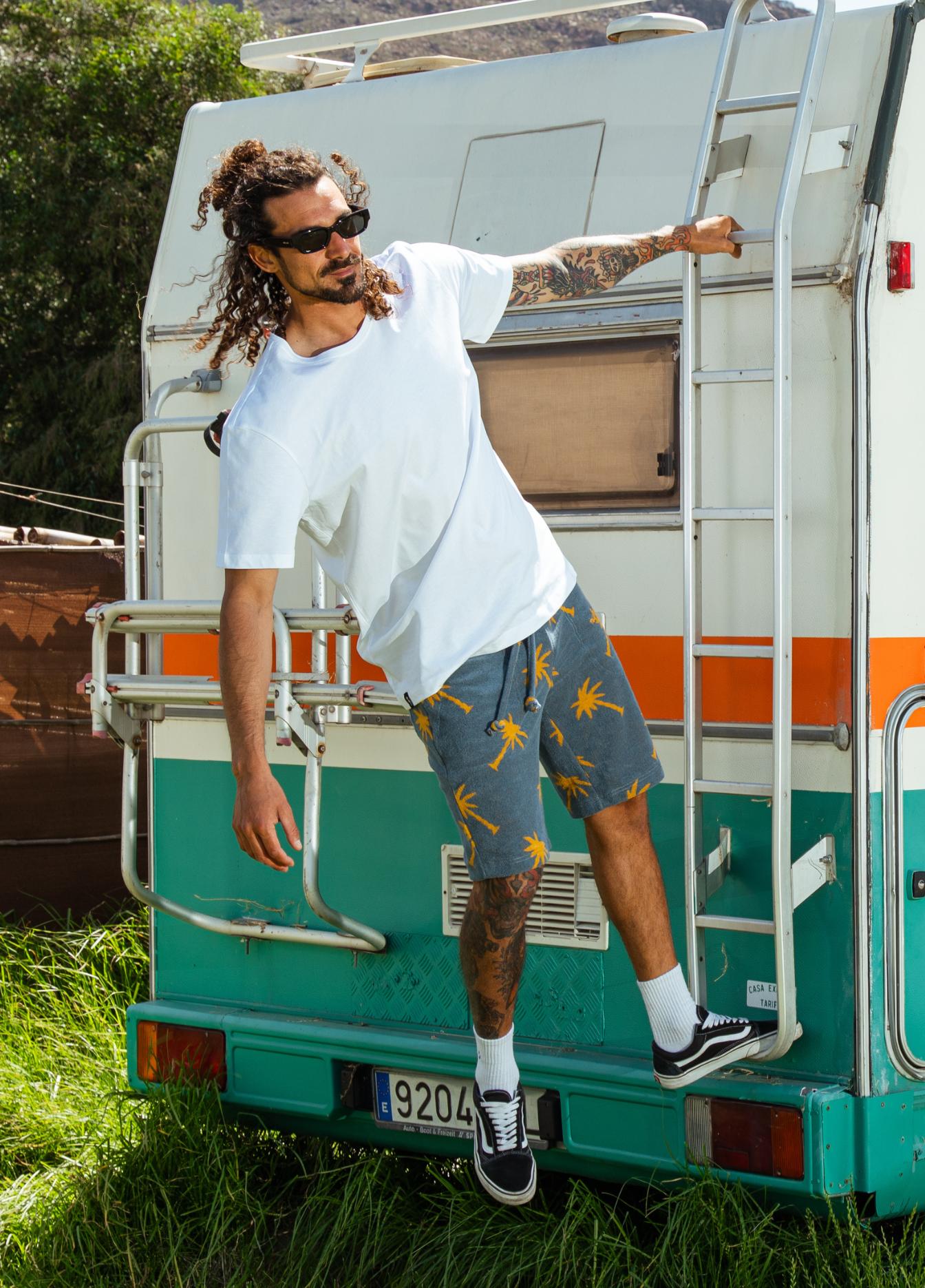 THE DUDE SHORTS BLUE MIRAGE