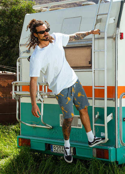 THE DUDE SHORTS BLUE MIRAGE