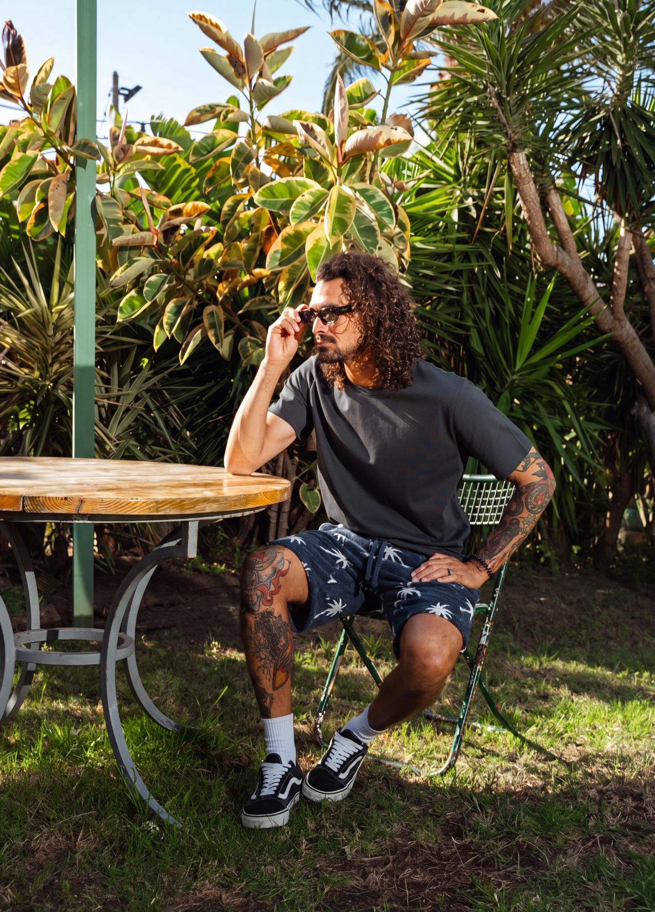 THE DUDE SHORTS SEA STORM OAT