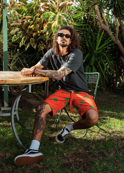 THE DUDE SHORTS SPICE ORANGE