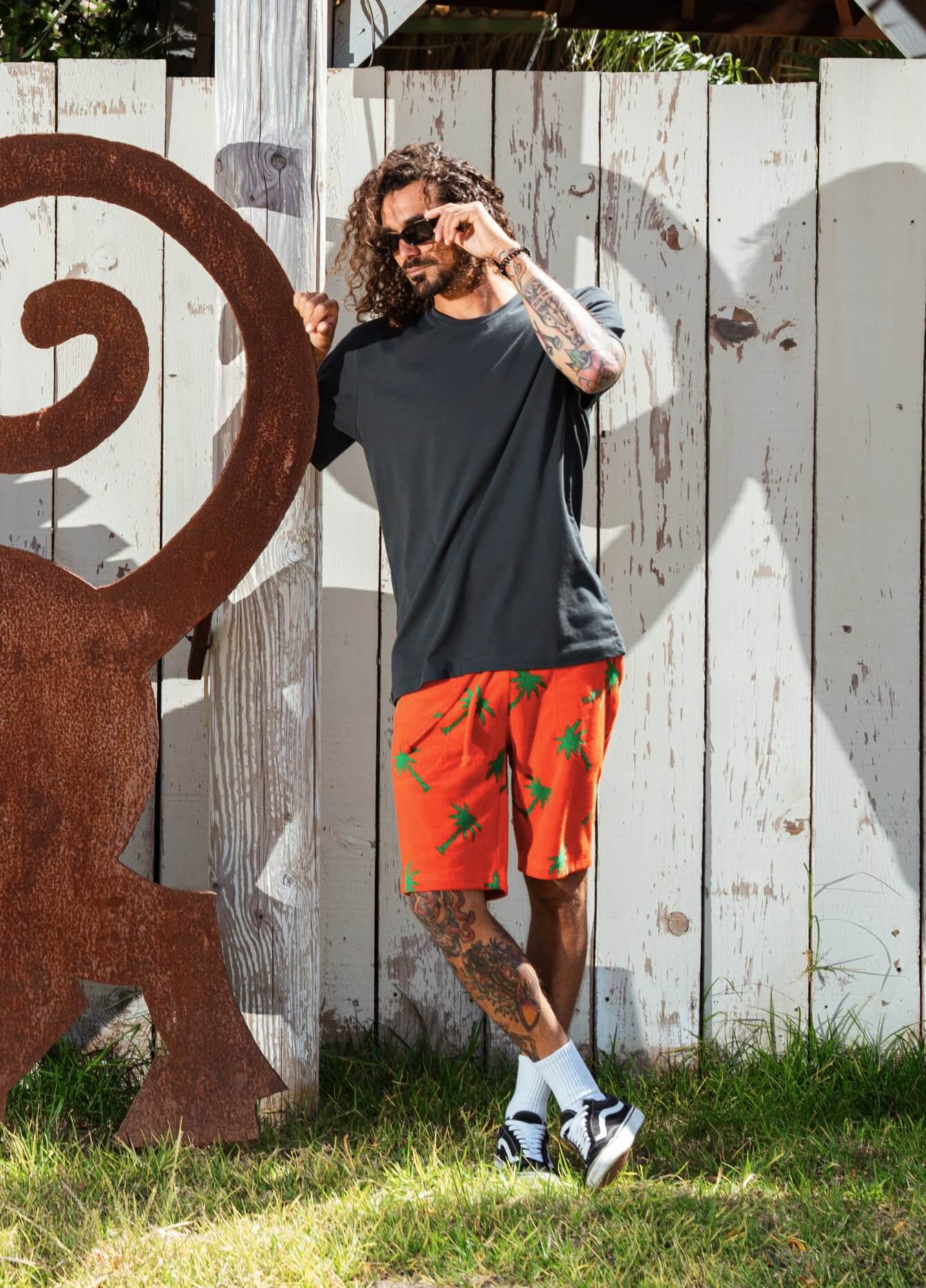 THE DUDE SHORTS SPICE ORANGE