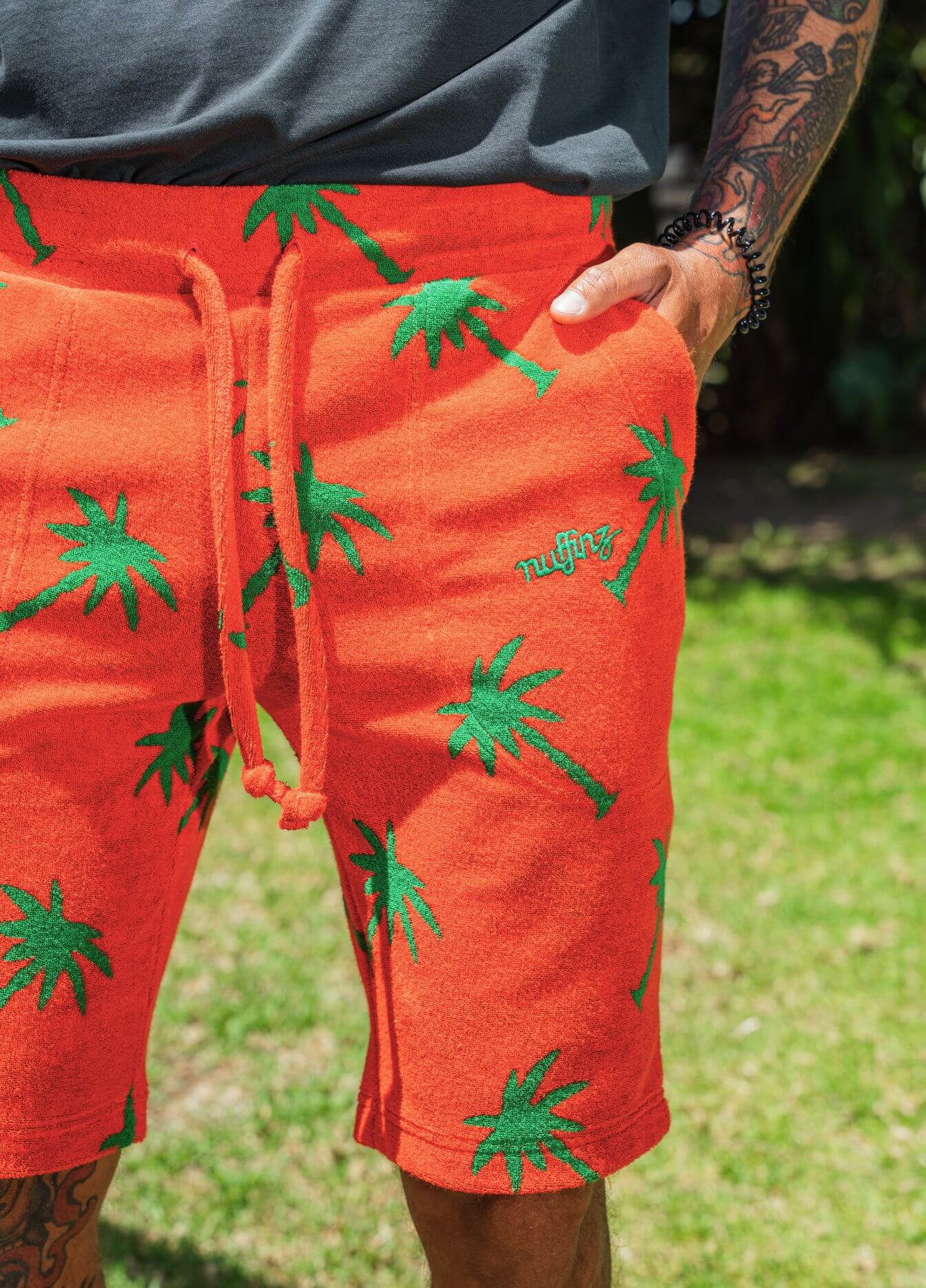 THE DUDE SHORTS SPICE ORANGE