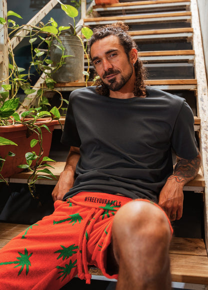 THE DUDE SHORTS SPICE ORANGE