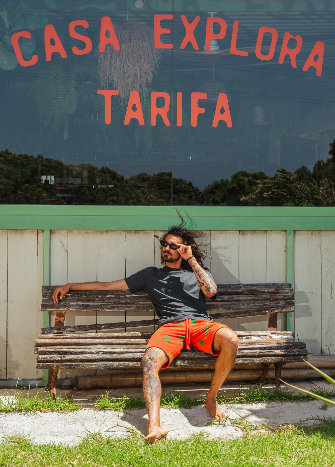 THE DUDE SHORTS SPICE ORANGE