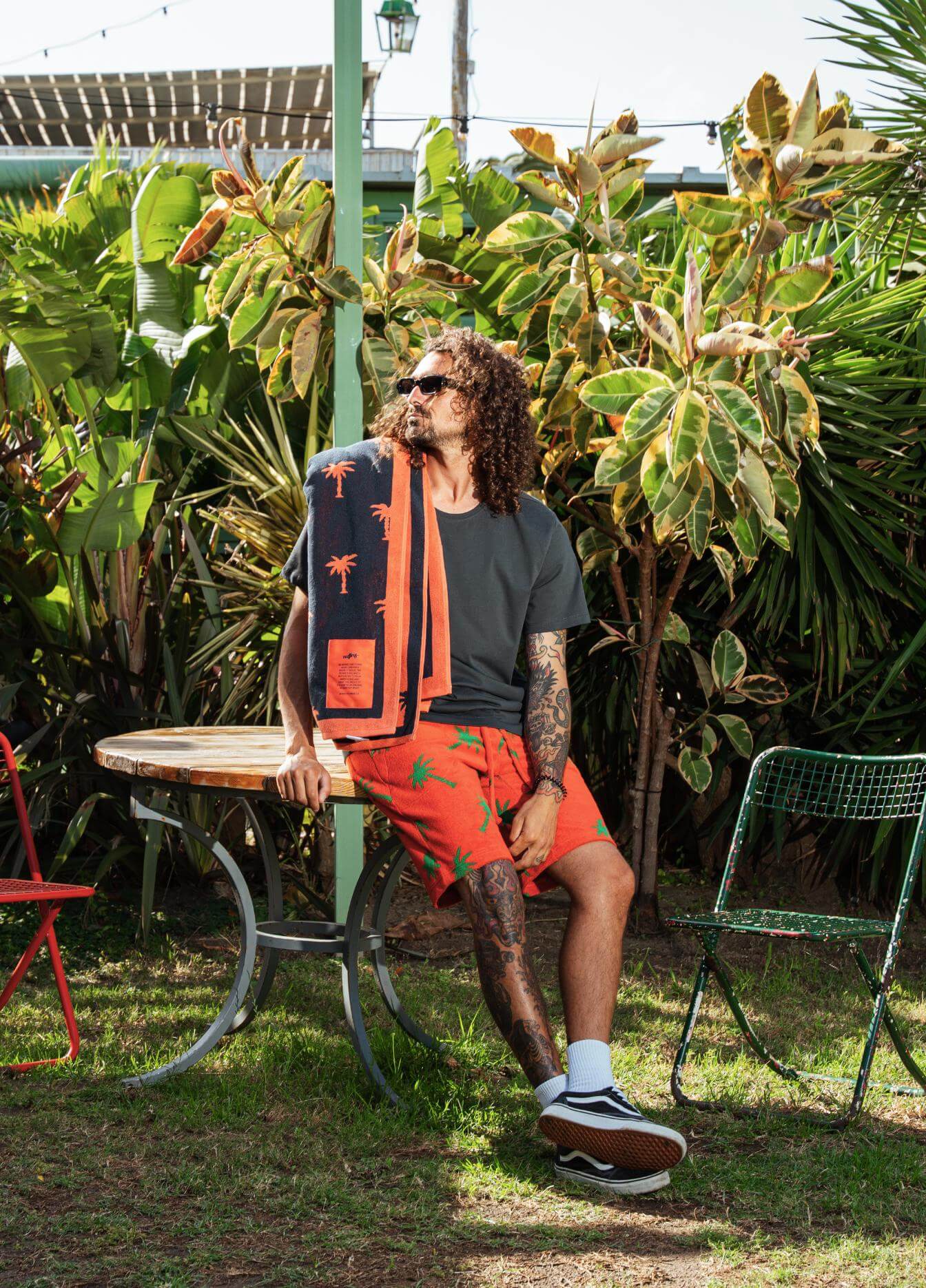 THE DUDE SHORTS SPICE ORANGE