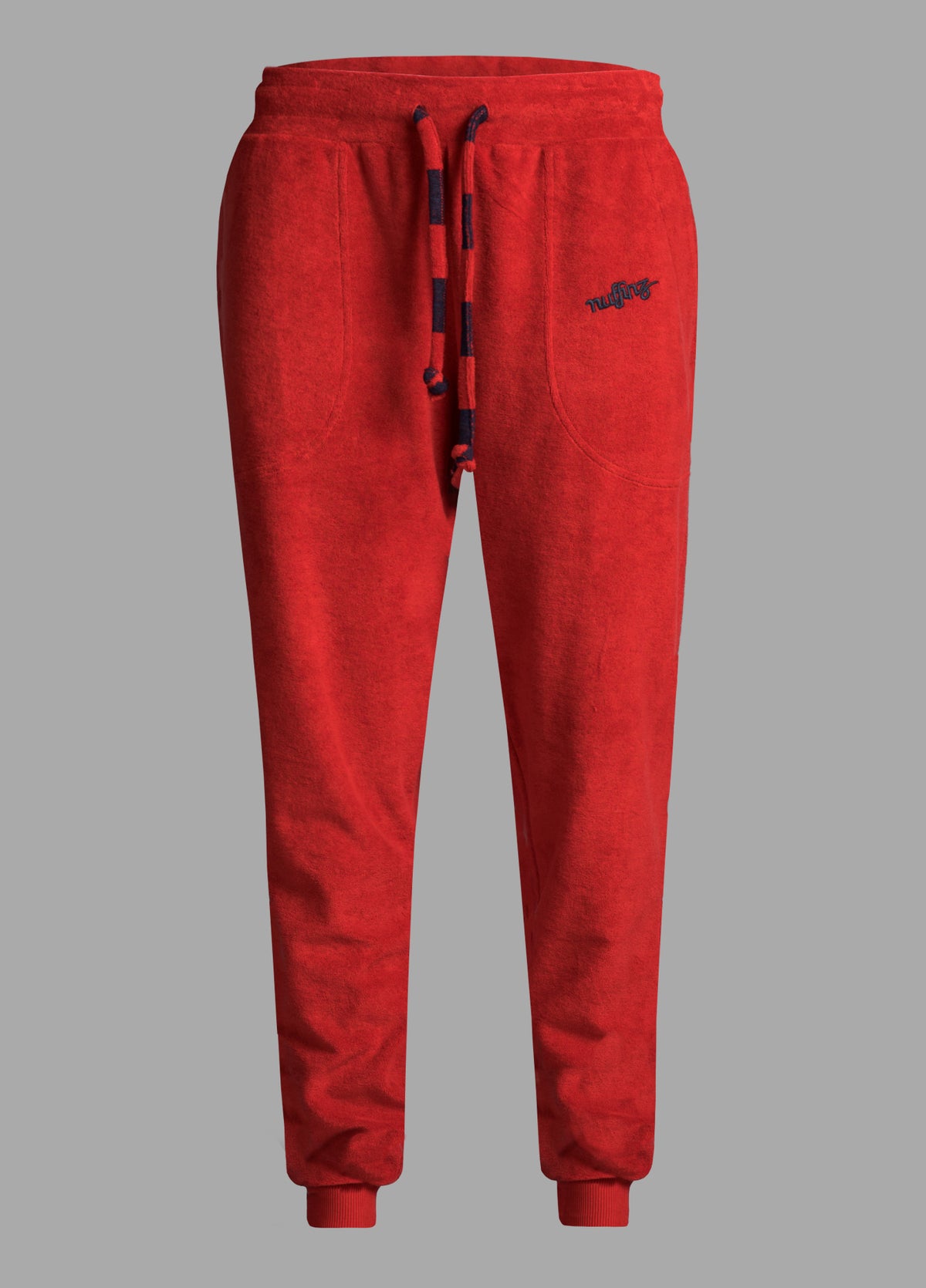 POMPEIAN RED TOWEL PANTS