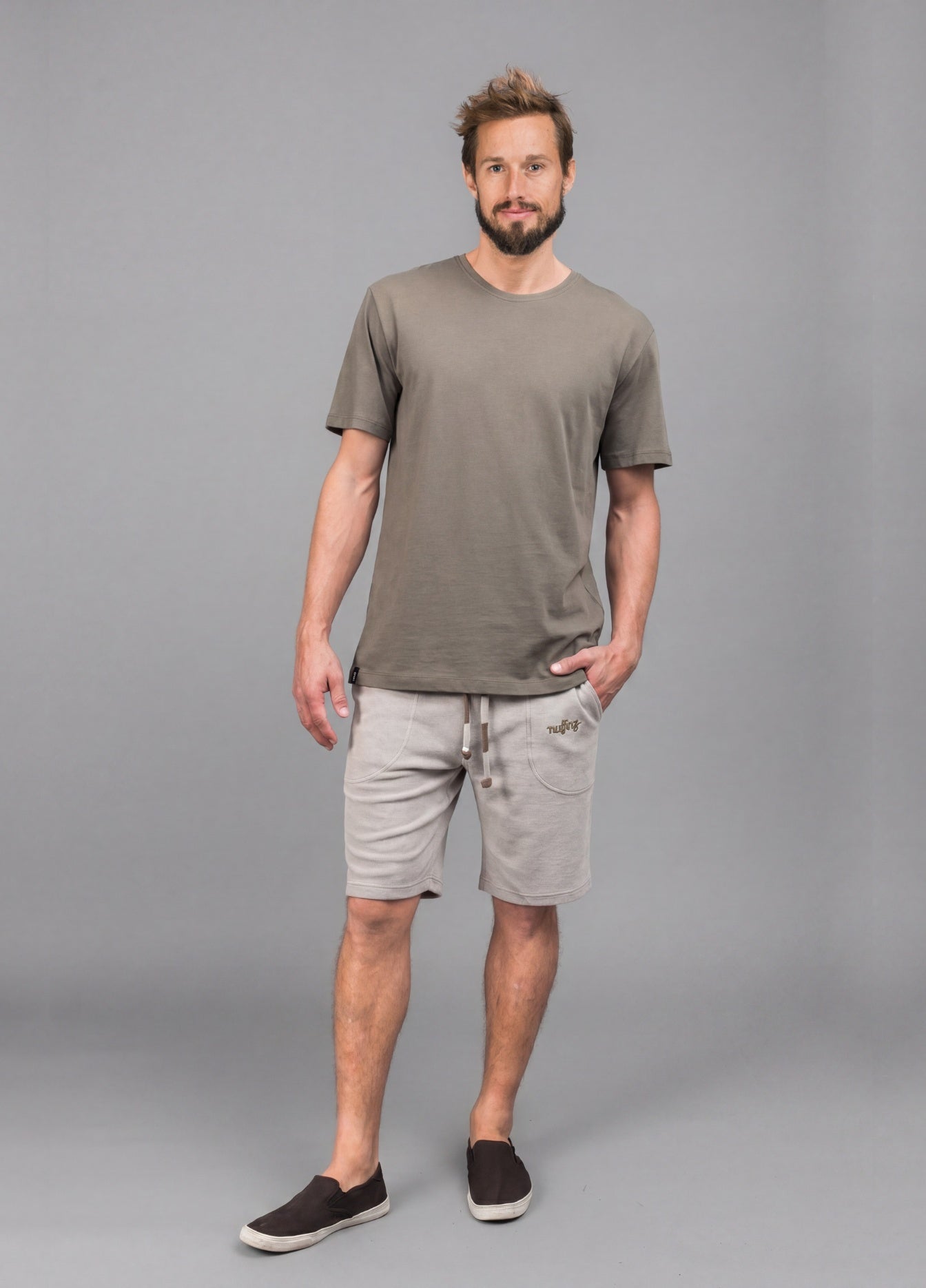 PRIME SMOKEY OLIVE REGULAR FIT T-SHIRT