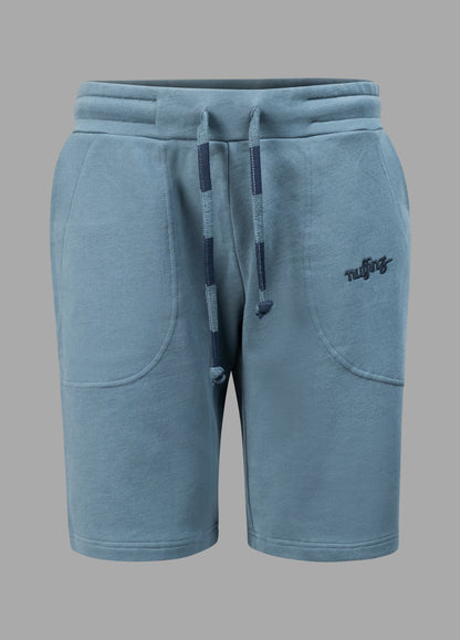 MIRAGE BLUE SOLID SHORTS