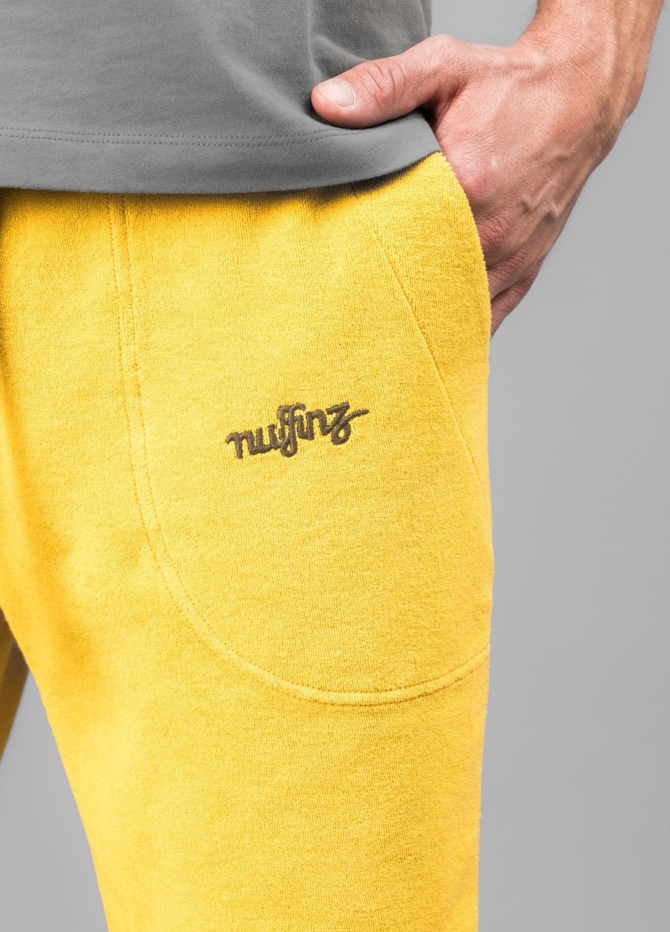 NUGGET GOLD TOWEL SHORTS