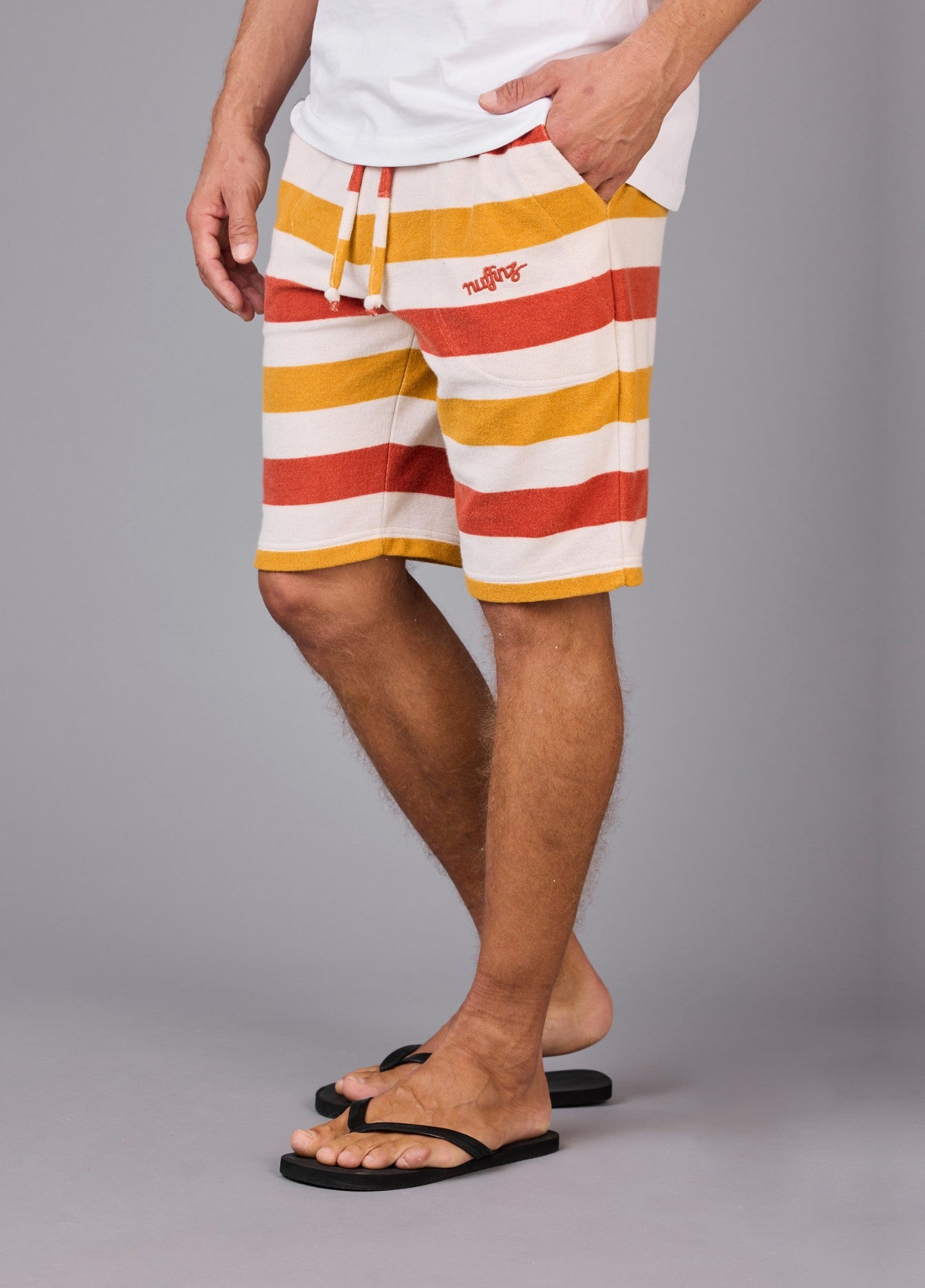 OAT MILK GINGER TOWEL SHORTS ST