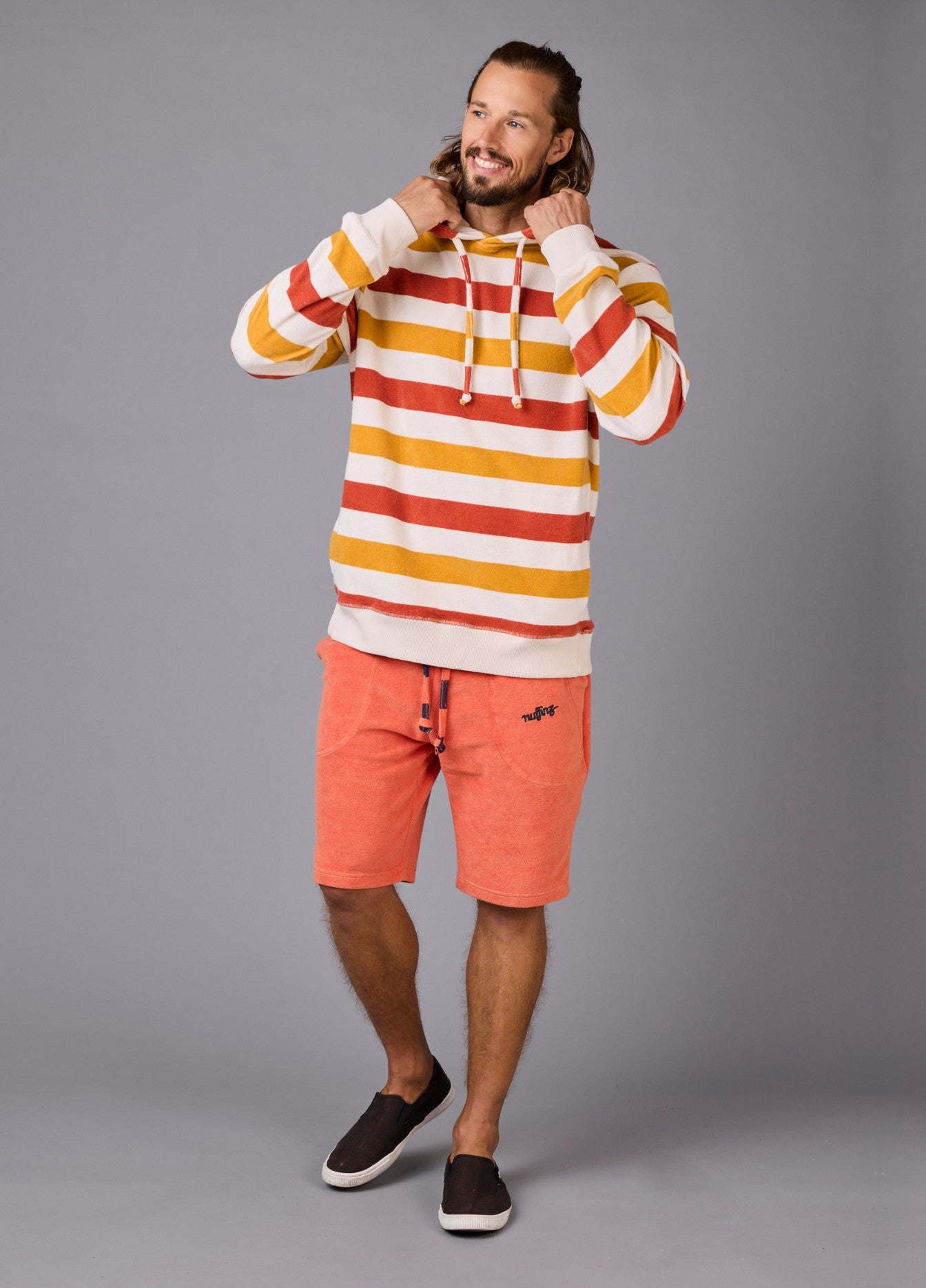 OAT MILK TOWEL HOODIE ST