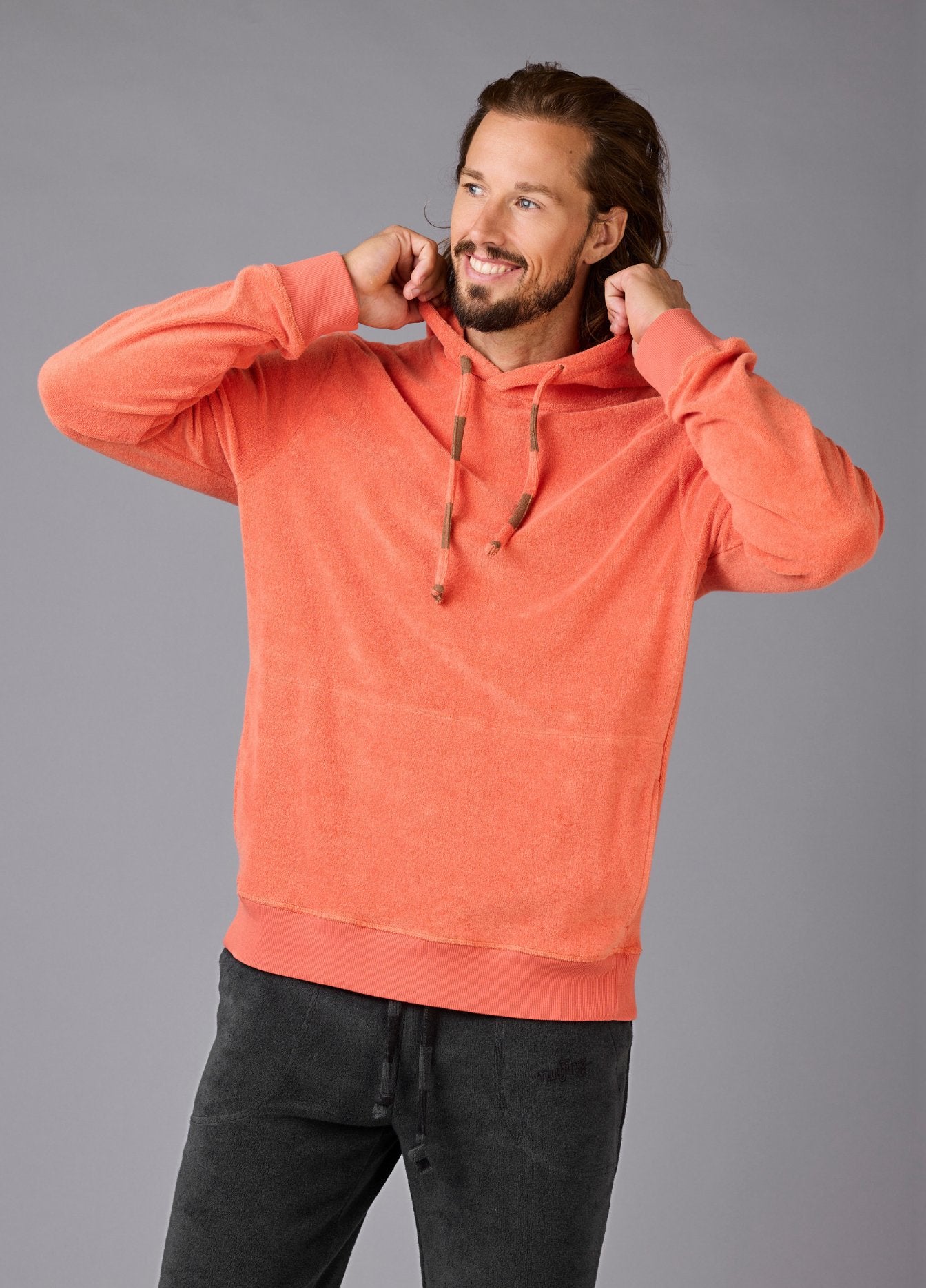 GINGER TOWEL HOODIE